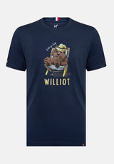 Camiseta Mr Williot Chill Marino
