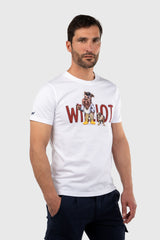 Camiseta Mr Williot Bulldog Blanca