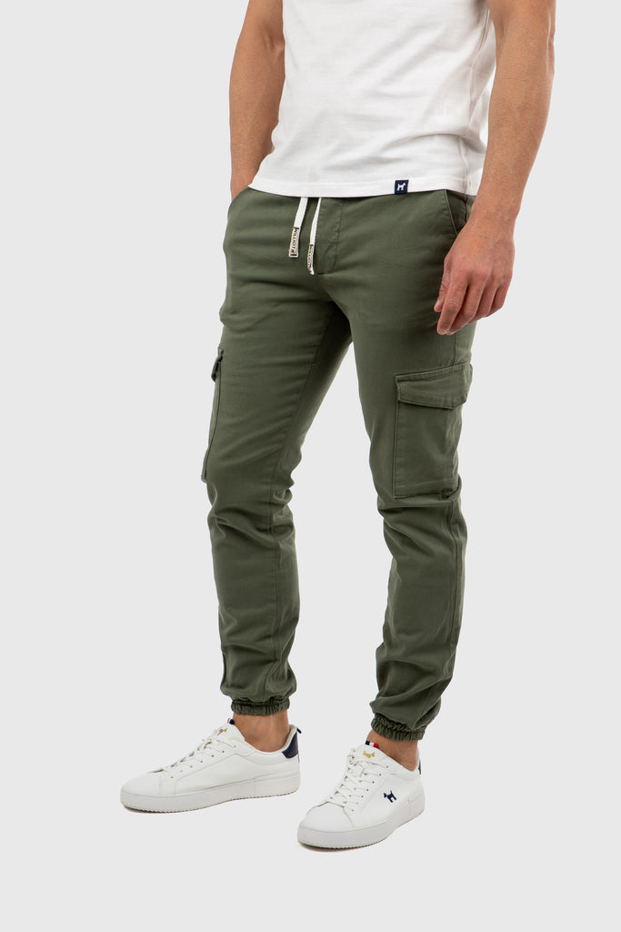 Pantalón Jogger Cargo Verde Khaki