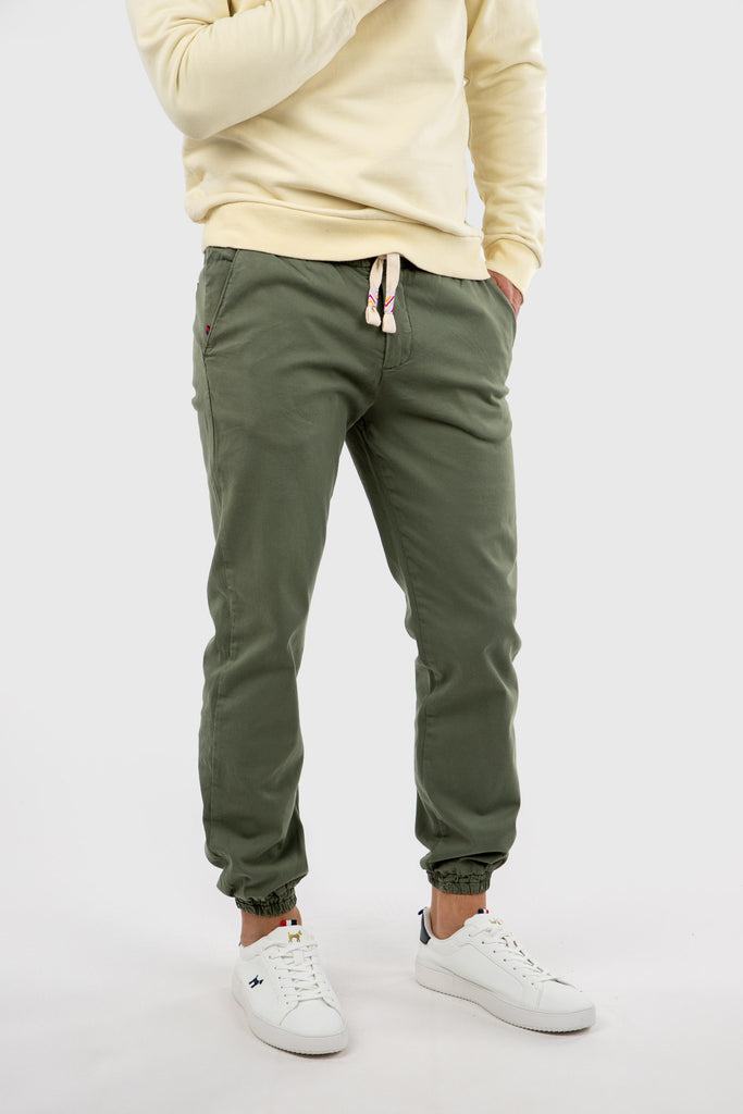 Pantalón Jogger Verde Khaki