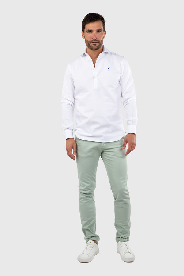 Camisa Polera Blanca