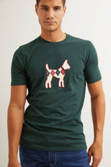 Camiseta Doggy Verde Botella