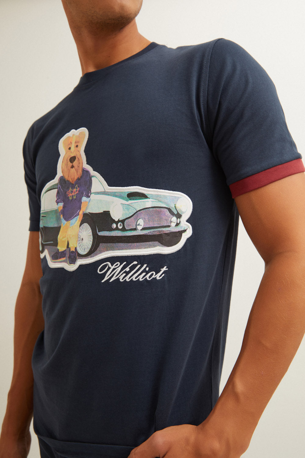 Camiseta Mr. Williot Marino