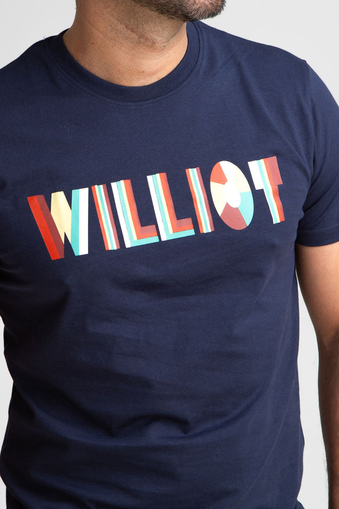 Camiseta Print Williot Marino