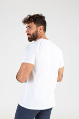 Camiseta Orgánica Ancla Blanco