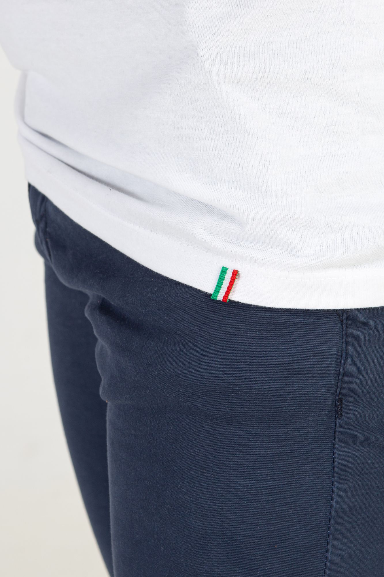 Camiseta Banderas Blanco Italia