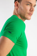 Camiseta Lisa Verde Pradera