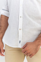 Camisa Lino Blanco